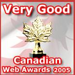 2005 Canadian Web Award 