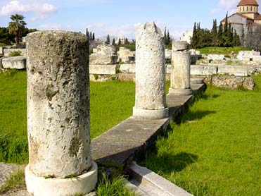 Pompeion columns
