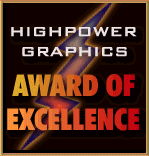 High Power Graphics' Award of Excellence