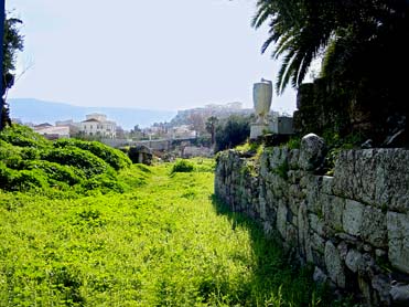Sacred Way, view to Akropolis