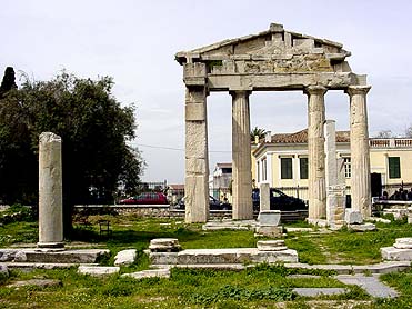 Roman Agora - Gate of Athena Archegetis